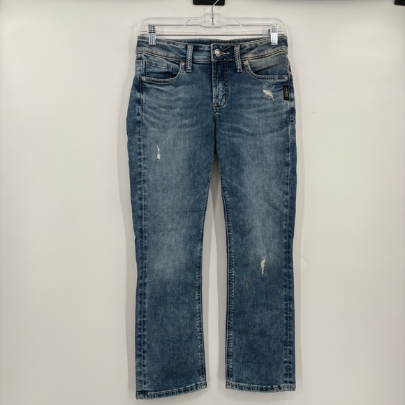 Silver jeans Elyse capri 25 - Picture 1 of 5